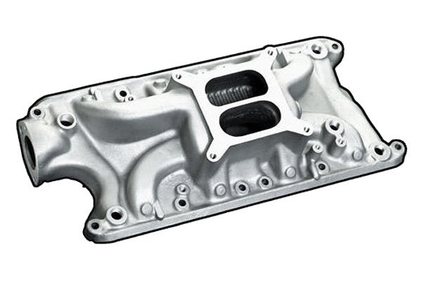 PROFESSIONAL PRODUCTS SBF Power+Plus HPS Manifold - Satin Air and Fuel Intake Manifolds and Components main image