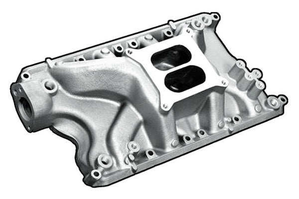 PROFESSIONAL PRODUCTS SBF 351W Typhoon Manifold - Satin Air and Fuel Intake Manifolds and Components main image