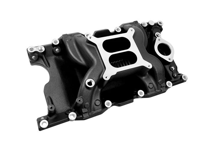 PROFESSIONAL PRODUCTS SBM Crosswind Manifold - Dual Plane Air and Fuel Intake Manifolds and Components main image