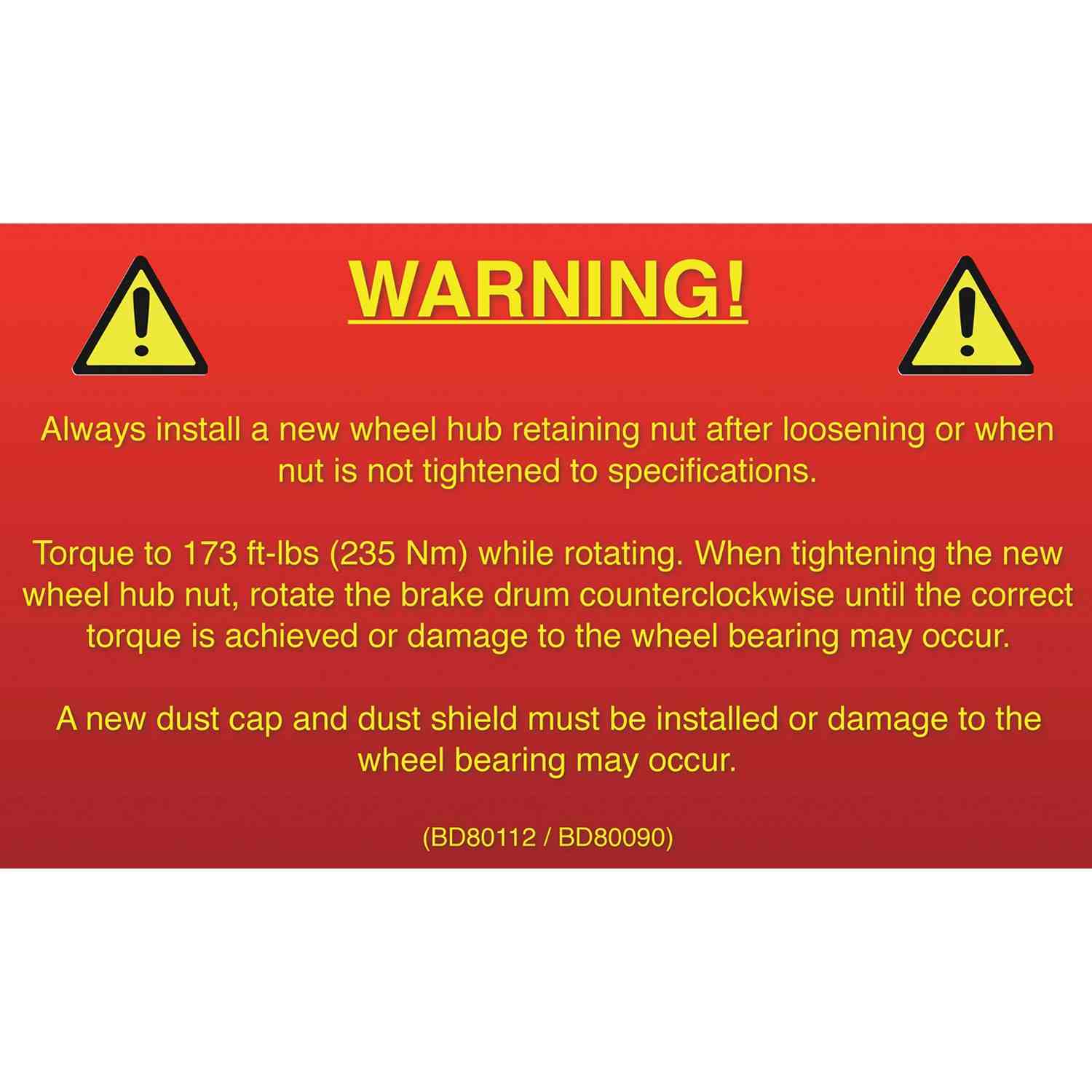 DuraGo DuraGoÂ® Brake Drum BD80112