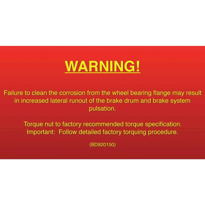 DuraGo Brake Drum BD920150