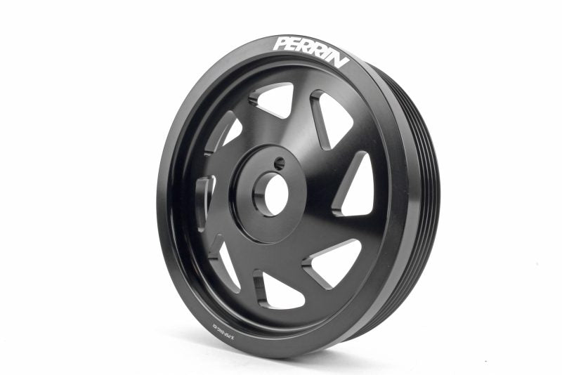 Perrin Lightweight Crank Pulley for 2015-2018 WRX, BRZ, FR-S, 86, Outback, Legacy, Forester, Crosstrek
