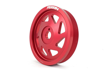 Perrin Lightweight Crank Pulley for 2015-2018 WRX, BRZ, FR-S, 86, Outback, Legacy, Forester, Crosstrek