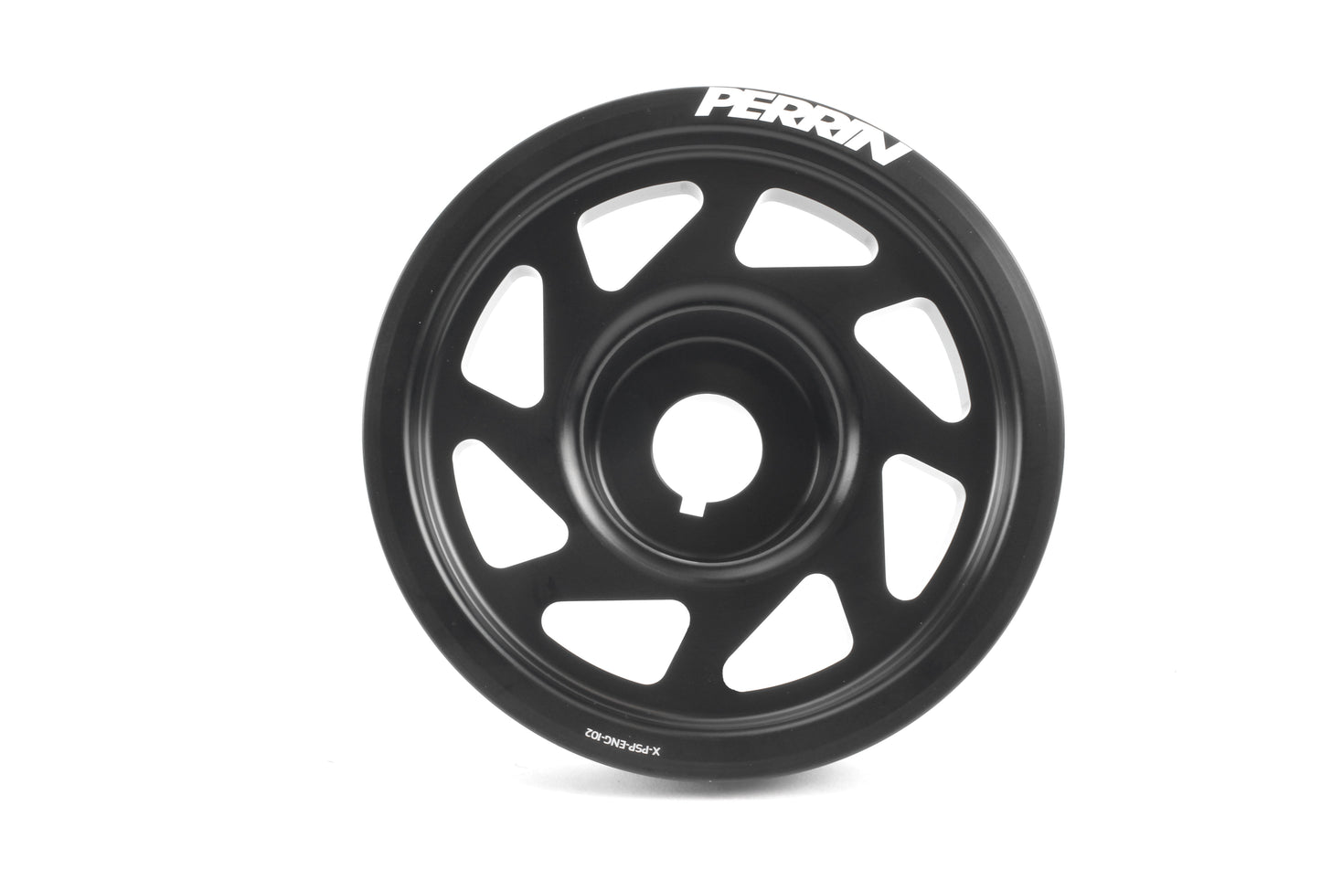 Perrin Lightweight Crank Pulley No AC for 2002-2014 WRX, STI, Outback, Forester, Legacy, Impreza