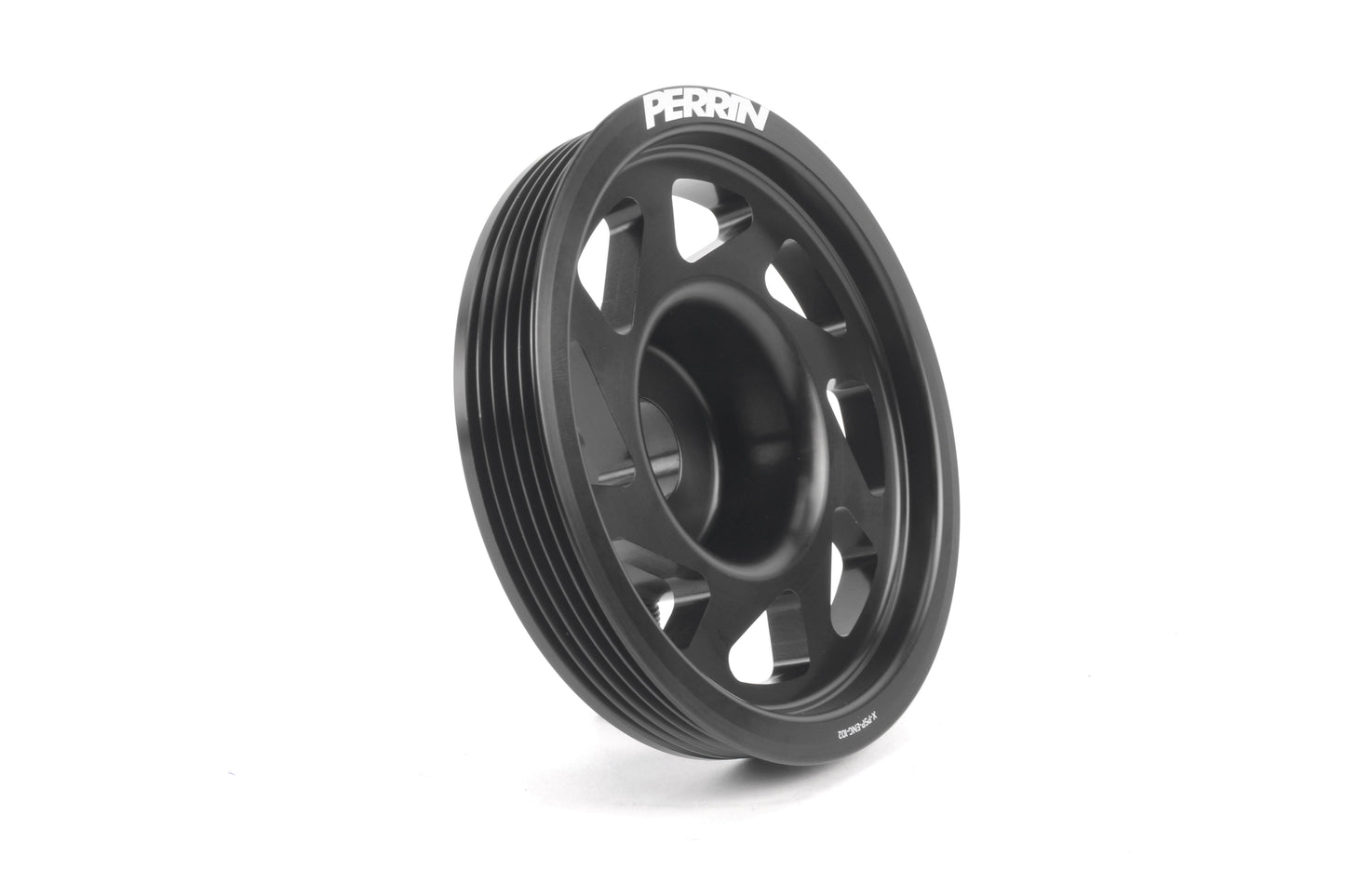 Perrin Lightweight Crank Pulley No AC for 2002-2014 WRX, STI, Outback, Forester, Legacy, Impreza