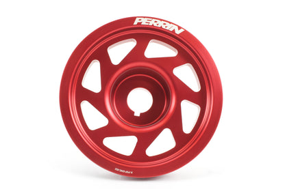 Perrin Lightweight Crank Pulley No AC for 2002-2014 WRX, STI, Outback, Forester, Legacy, Impreza