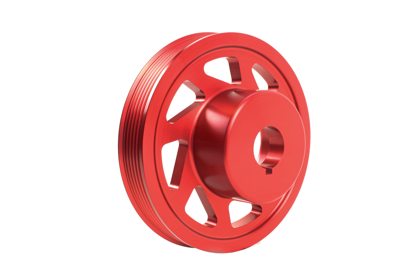 Perrin Lightweight Crank Pulley No AC for 2002-2014 WRX, STI, Outback, Forester, Legacy, Impreza