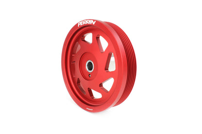 Perrin Lightweight Crank Pulley for 2022-2026 WRX, BRZ, FR-S, 86, Legacy XT, Forester, Impreza, Ascent