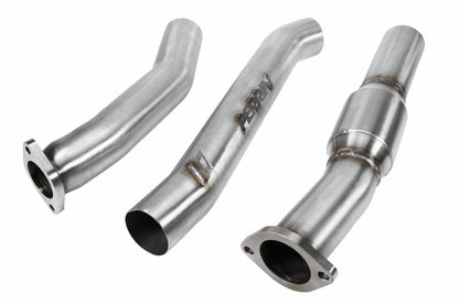 Perrin Exhaust Front Pipe With Catalyst for 2022-2026 Manual WRX