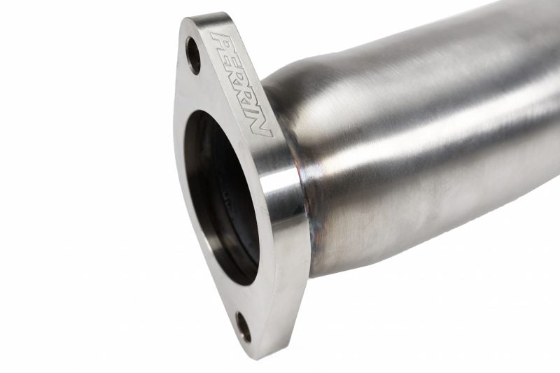 Perrin Exhaust Front Pipe With Catalyst for 2022-2026 Manual WRX