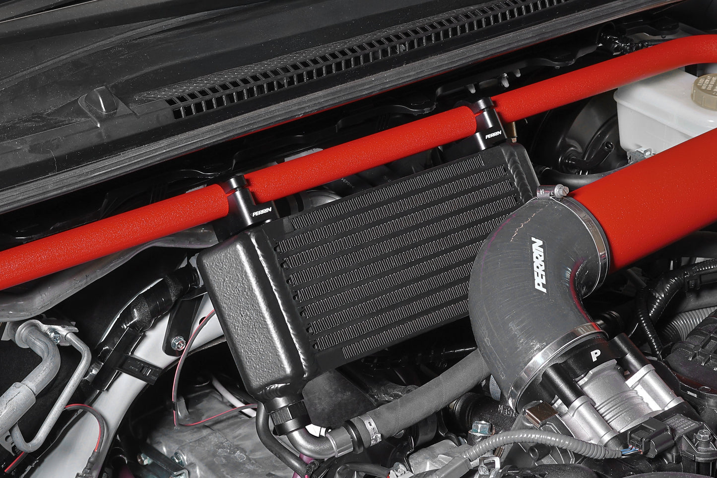 Perrin Oil Cooler Full Kit, Top Mount for 2015-2026 WRX