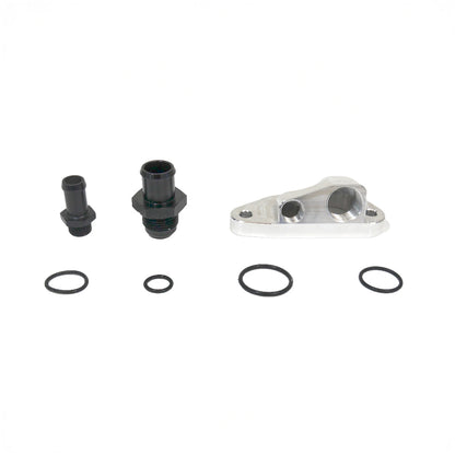PrivateLabelMfg Precision Works Coolant Breather Fitting Assembly 2015+ WRX FA20 DIT