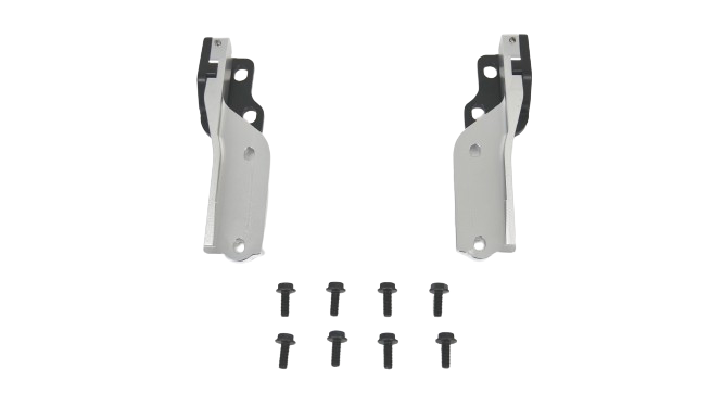 PrivateLabelMfg Precision Works Quick Release Hood Hinges - Honda CRX EF EE Wagon Civic 88-91