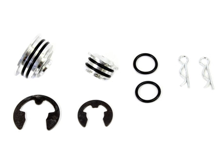 PrivateLabelMfg Precision Works Billet Spherical Shifter Cable Bushings For OEM Cables RSX Civic Si TSX V2