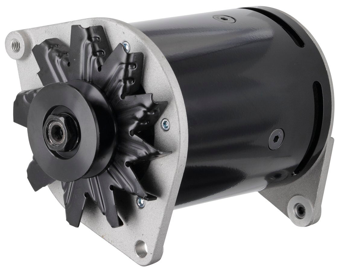 Powermaster Performance PowerGEN Ford Black T-Bi T-Bird 1955 60 Amp 6Vlt Charging Systems Alternators/Generators and Components main image