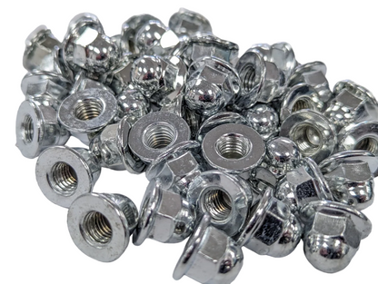 PLM Seat Hardware Kit - Acorn Nuts M8 x 1.25mm 6mm Depth For Sparco Recaro Bride Seats *Discontinued