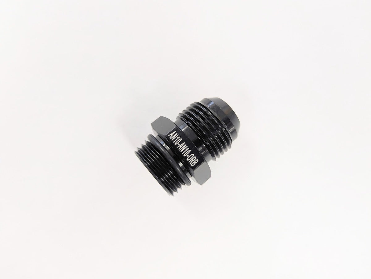 PrivateLabelMfg Precision Works 10AN Straight Fitting -10AN to ORB O-Ring