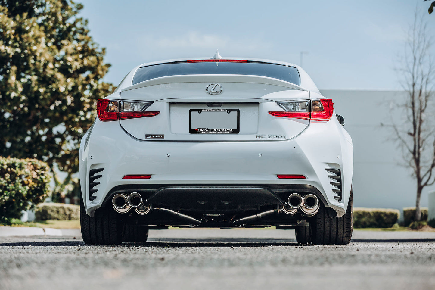 ARK 2016-2017 Lexus RC200t GRiP Exhaust (Resonated)