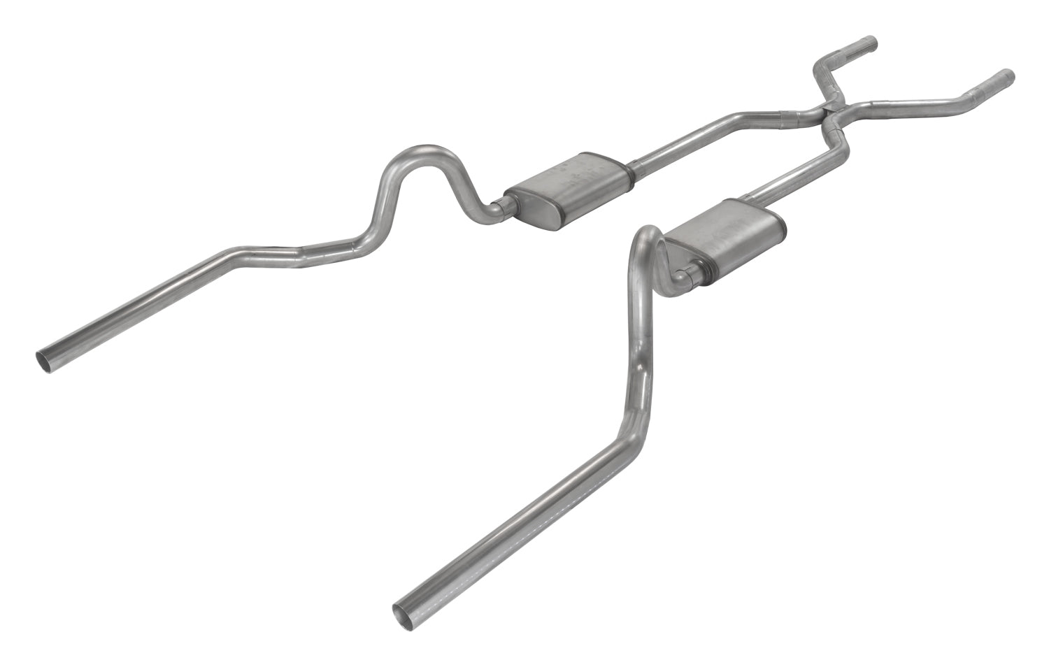 PYPES PERFORMANCE EXHAUST 64-72 A-Body H-Bomb Crossmember Back Exhaust Exhaust Exhaust Pipes, Systems and Components main image