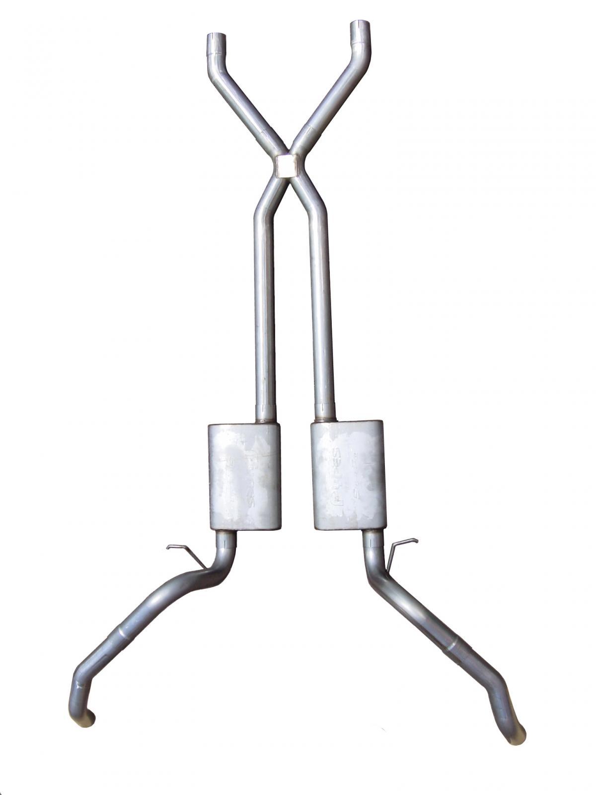 PYPES PERFORMANCE EXHAUST 67-69 F-Body Crossmember Back Exhaust Exhaust Exhaust Pipes, Systems and Components main image