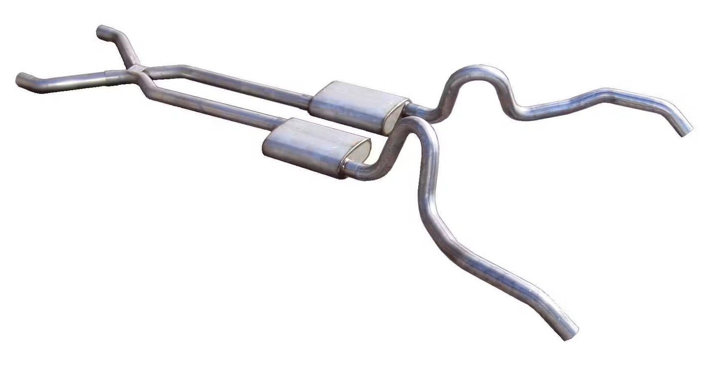 PYPES PERFORMANCE EXHAUST 62-67 Nova Crossmember Back Exhaust Exhaust Exhaust Pipes, Systems and Components main image