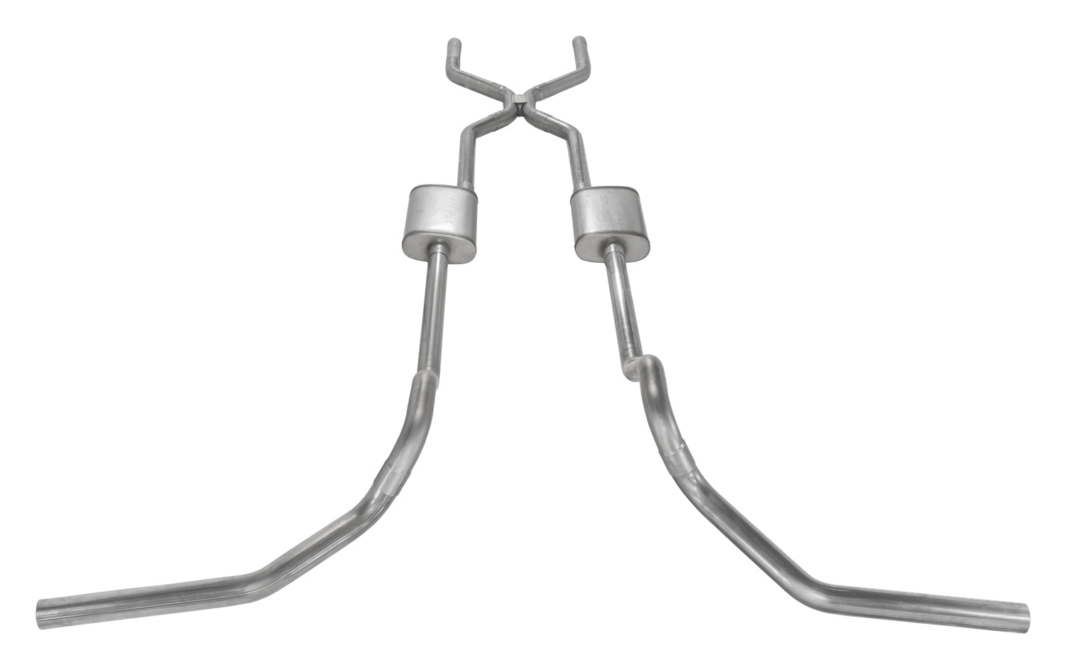 PYPES PERFORMANCE EXHAUST 67-74 GM P/U Crossmember Back Exhaust Exhaust Exhaust Pipes, Systems and Components main image
