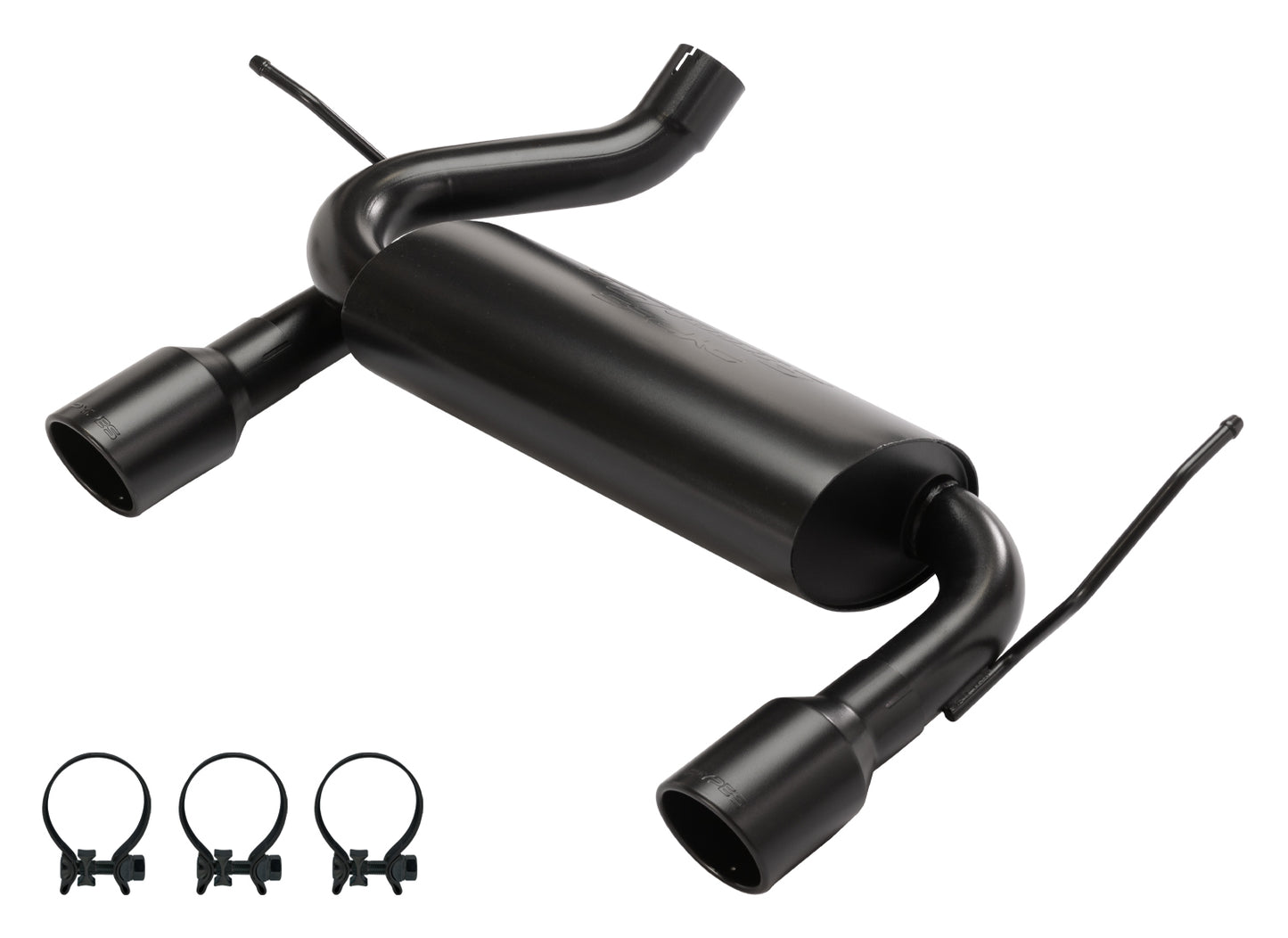 PYPES PERFORMANCE EXHAUST 07-18 Jeep JK Axle Back Exhaust Exhaust Exhaust Pipes, Systems and Components main image