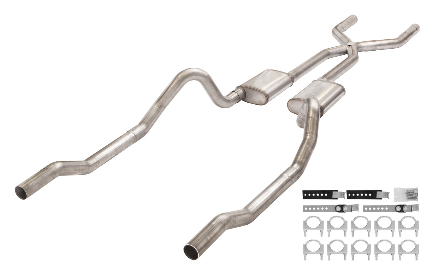 PYPES PERFORMANCE EXHAUST 66-74 Mopar B-Body Crossmember Back Exhaust Exhaust Exhaust Pipes, Systems and Components main image