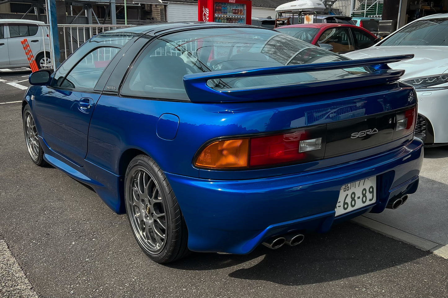 Lexon Quest Power by LEXON - Rear Bumper (FRP) - Toyota Sera (1990-1995) ** 1 IN STOCK **