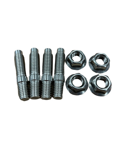 PrivateLabelMfg Turbo to Manifold Stud Nut Kit M10 x 1.5 Stainless Steel