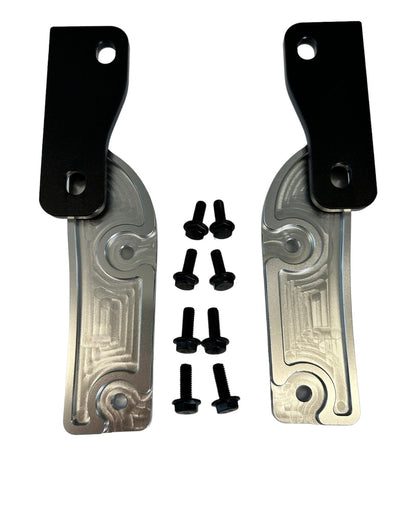PrivateLabelMfg Precision Works Quick Release Hood Hinges - Honda CRX EF Civic 88-91