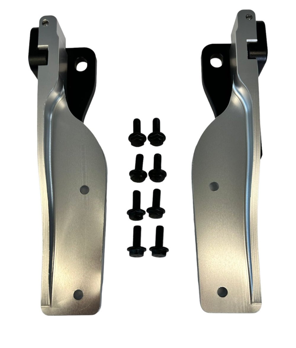 PrivateLabelMfg Precision Works Quick Release Hood Hinges - Honda CRX EF Civic 88-91
