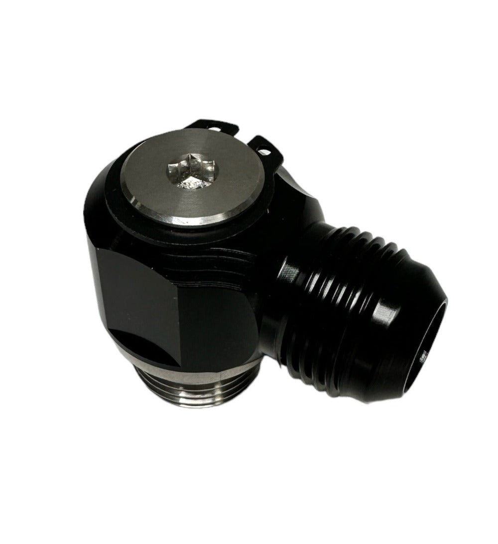 PrivateLabelMfg Precision Works 10AN Fitting -10AN Swivel Banjo to 10AN Male Fitting ORB