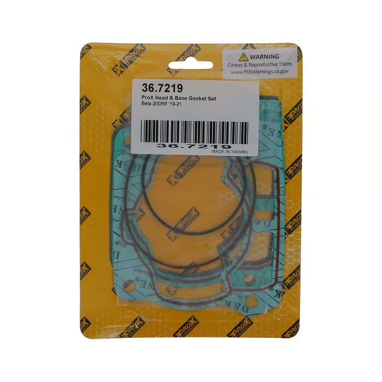 ProX Beta 200RR 19-22 Head & Base Gasket Set 36.7219