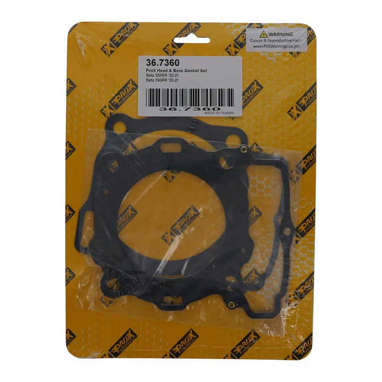 ProX Beta 350RR 20-22/390RR 20-22 Head & Base Gasket Set 36.7360