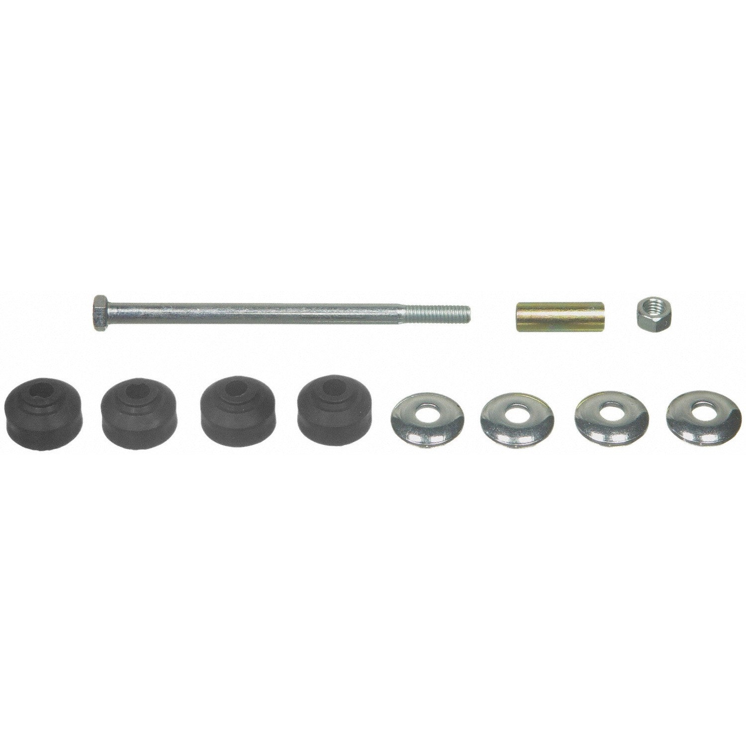 Moog Stabilizer Bar Link Kit:Sway Bar End Link, Thermoplastic Bushings