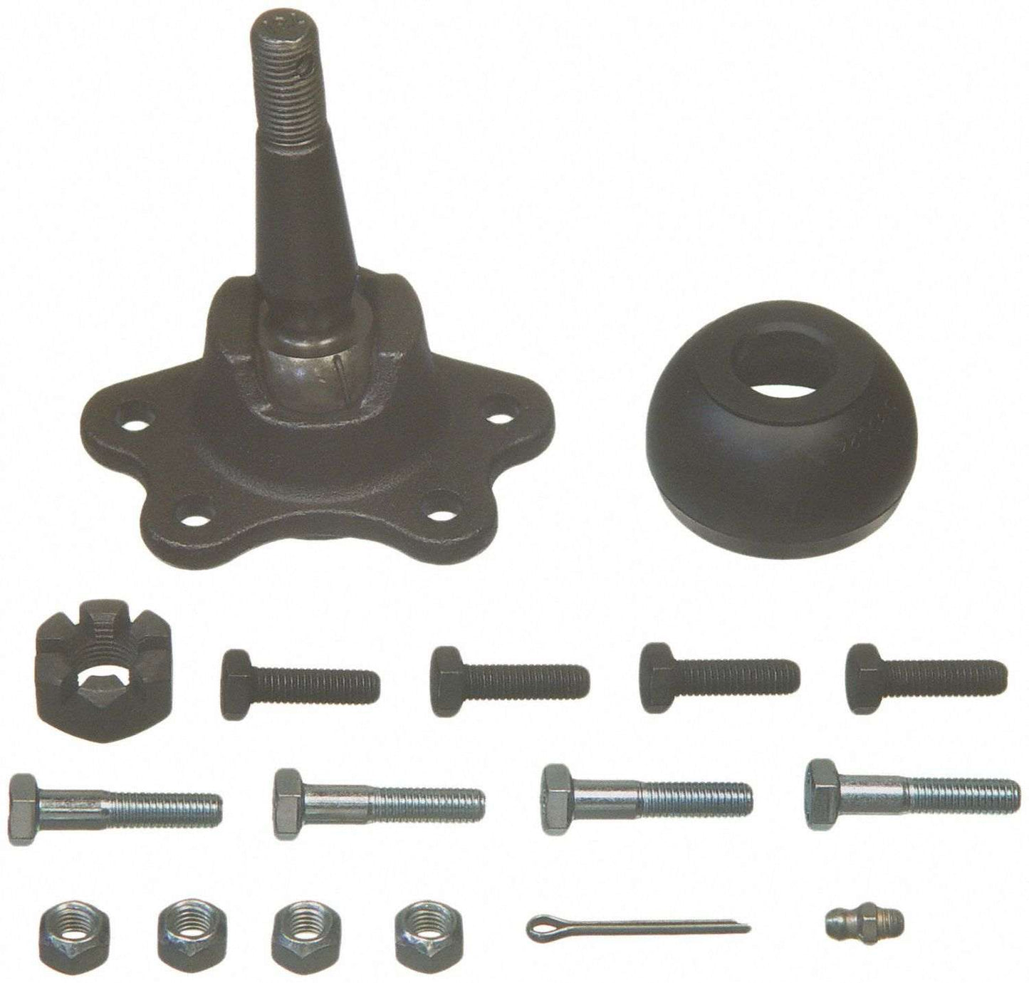 Moog Ball Joint:Greasable, Upper, 7200 GVW or 6 lugs Chevy, GMC, Truck/SUV