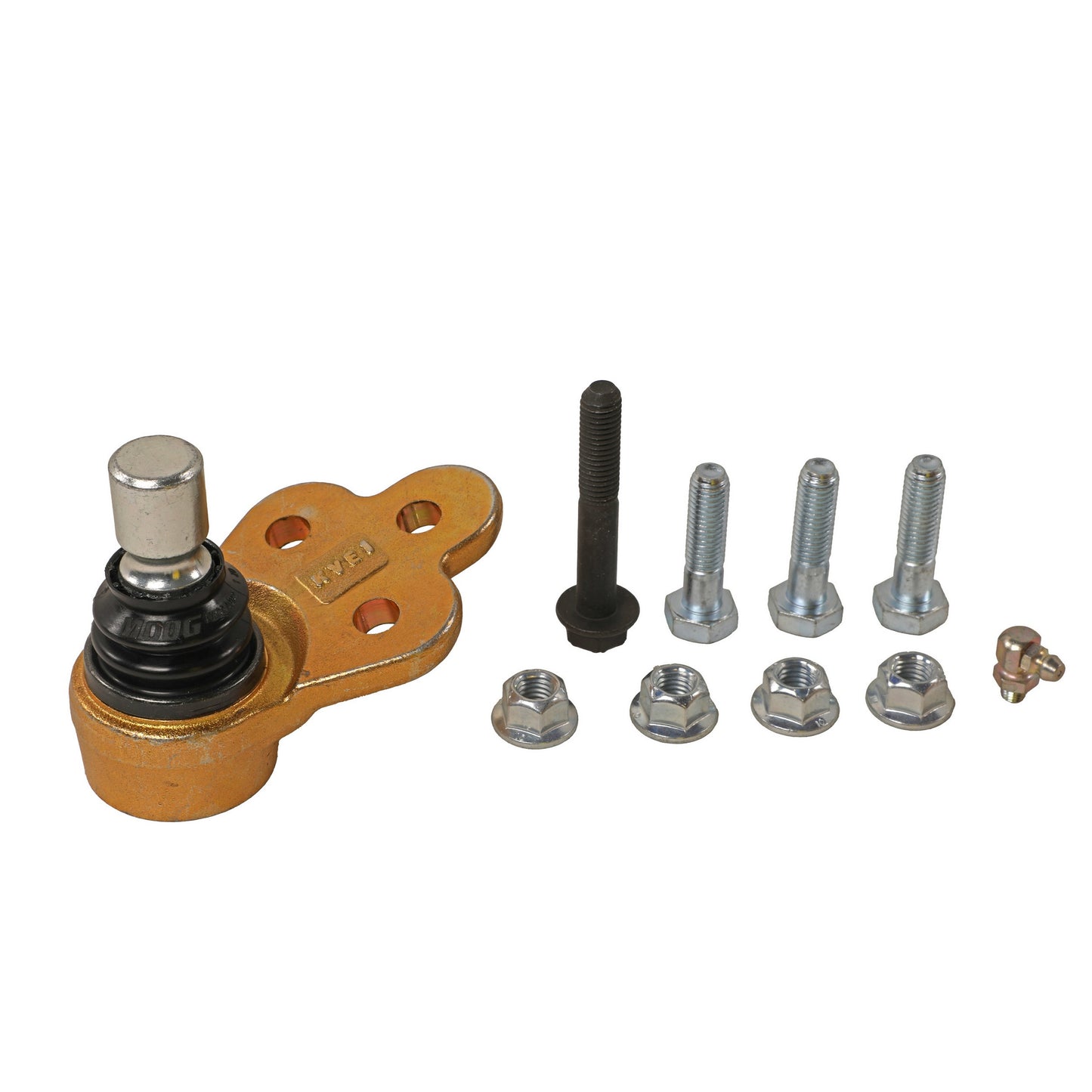 Moog Ball Joint:Front Lower,Greasable,Chevy,Pontiac
