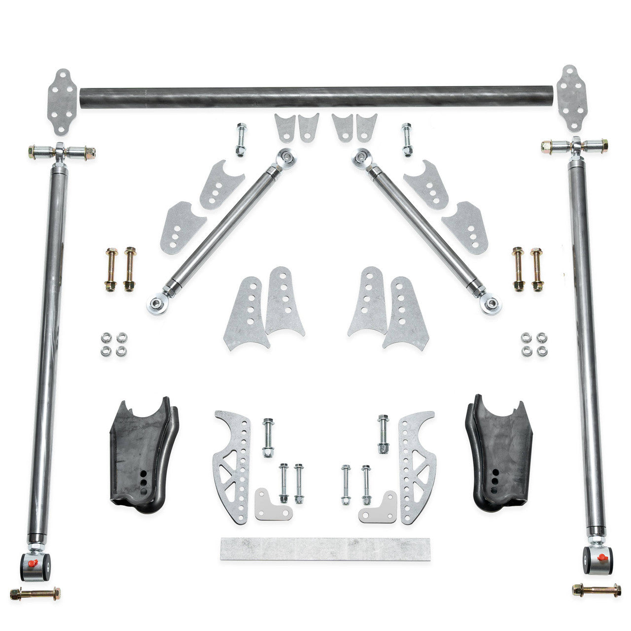 QA1 Precision Products Rear 4-Link Triangulated No Shocks Suspension Kits Rear Suspension Kits main image