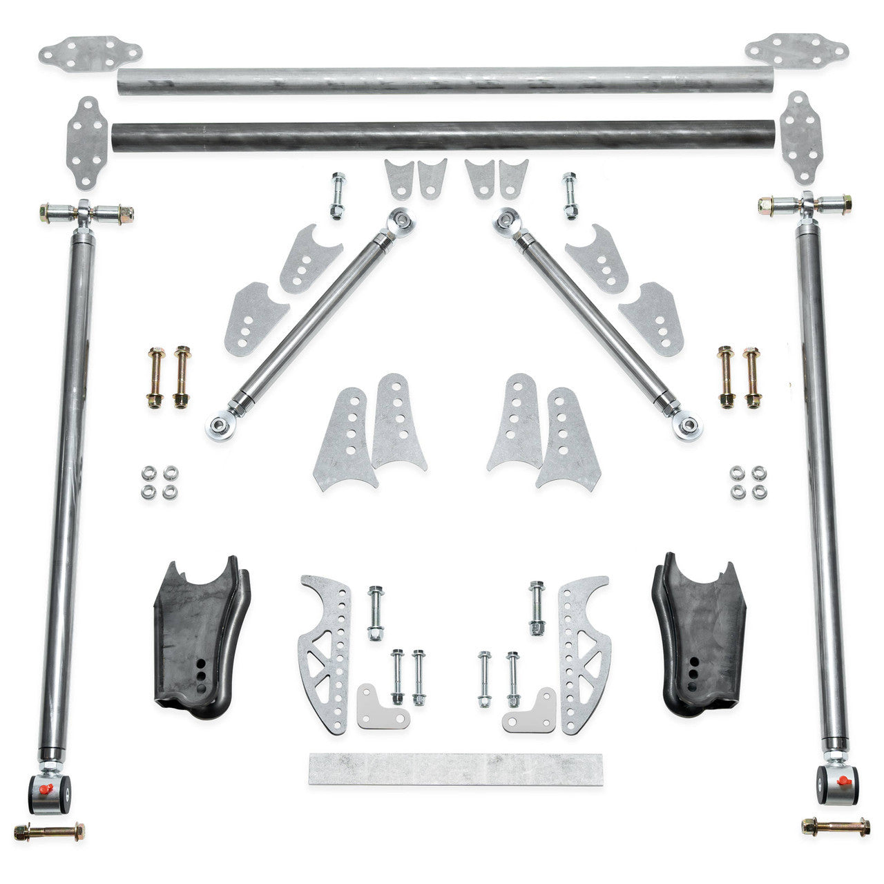 QA1 Precision Products Rear 4-Link Triangulated No Shocks Suspension Kits Rear Suspension Kits main image