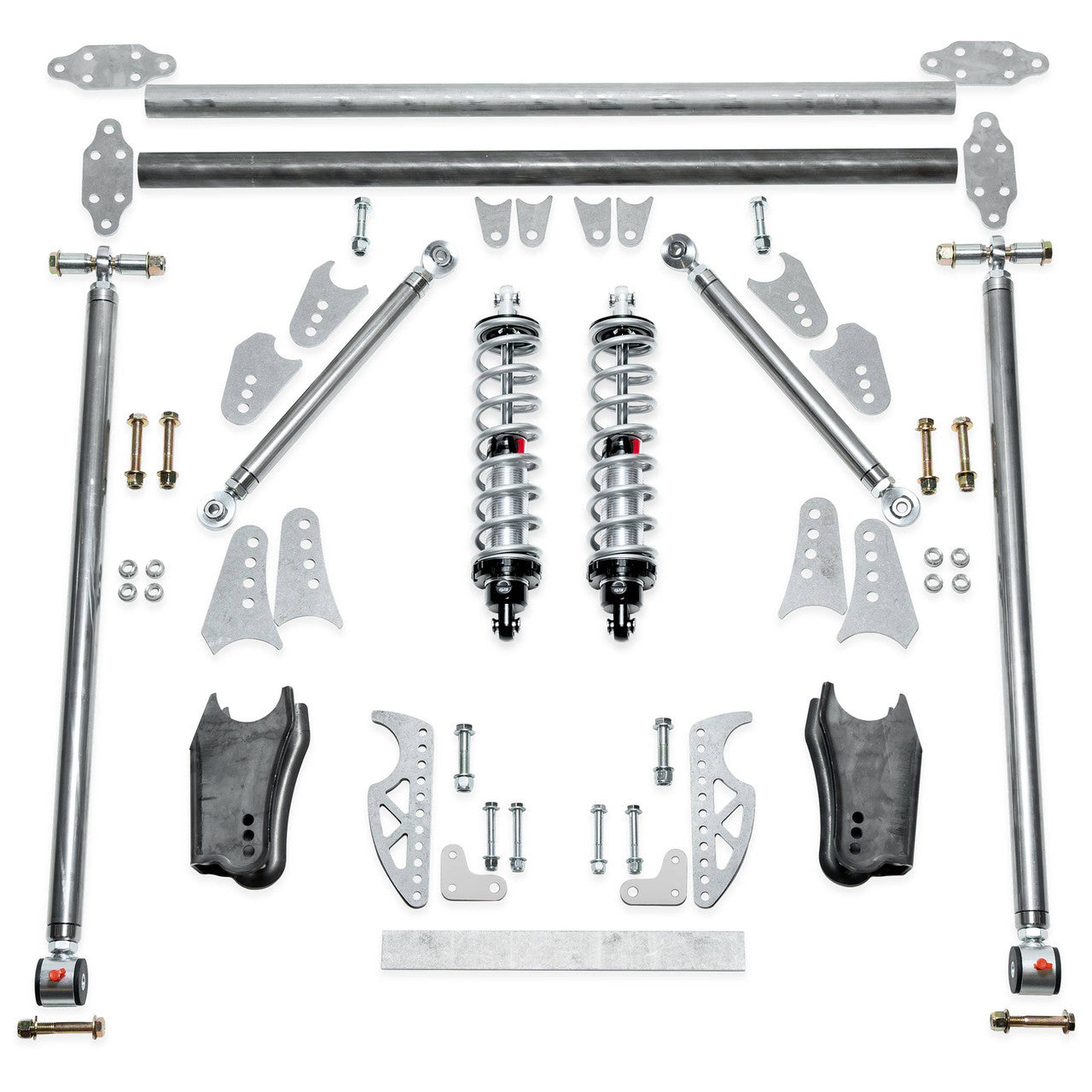 QA1 Precision Products Rear 4-Link Triangulated Single Adjustable Shocks Suspension Kits Rear Suspension Kits main image