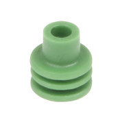 Quickcar Racing Products Green Cable Seal Weatherpack O-rings, Grommets and Vacuum Caps Grommets main image