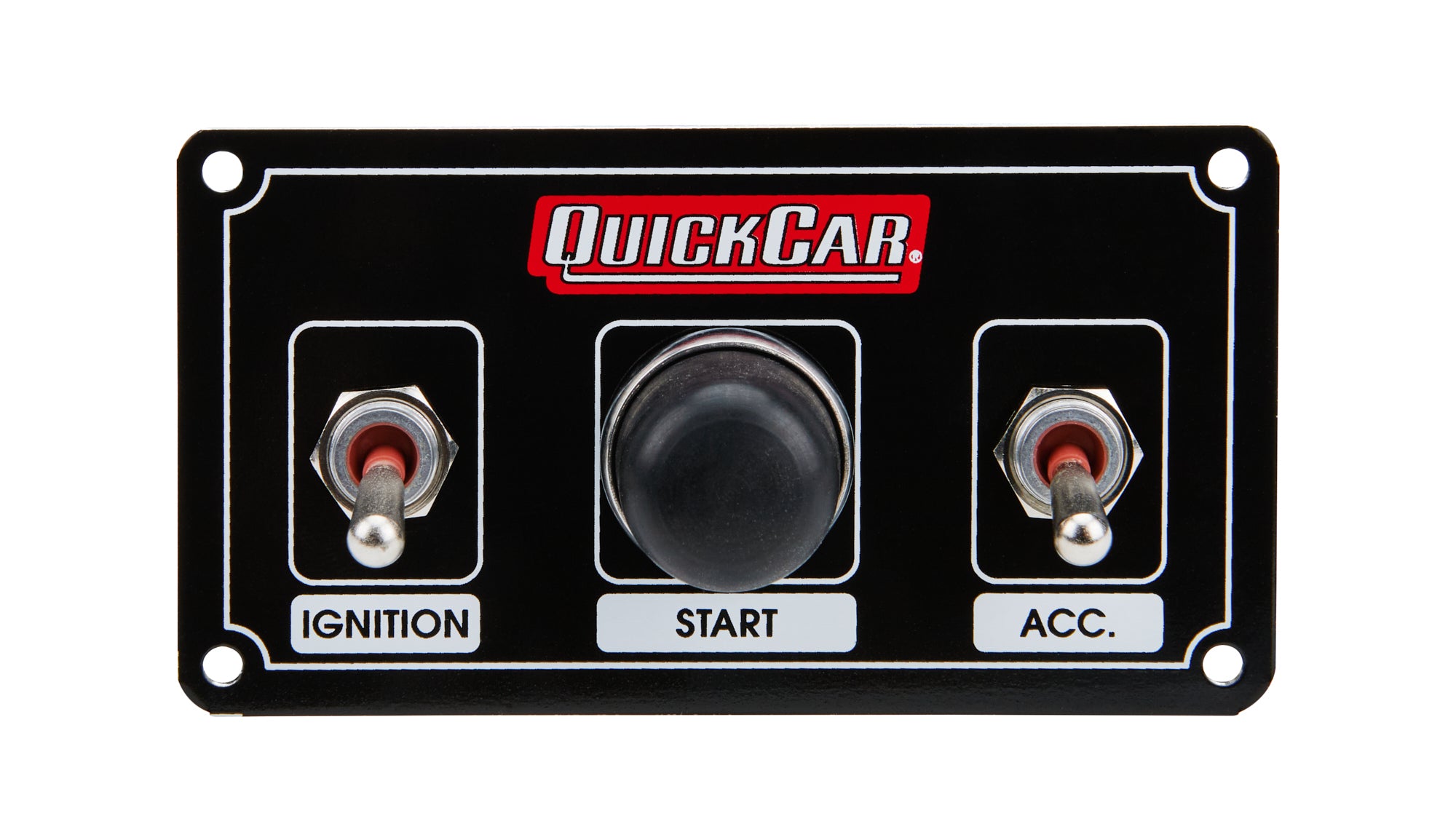 Quickcar Racing Products ICP Single Box Black Dirt W/3 Wheel Brake Wiring Components Electrical Switch Panels and Components main image