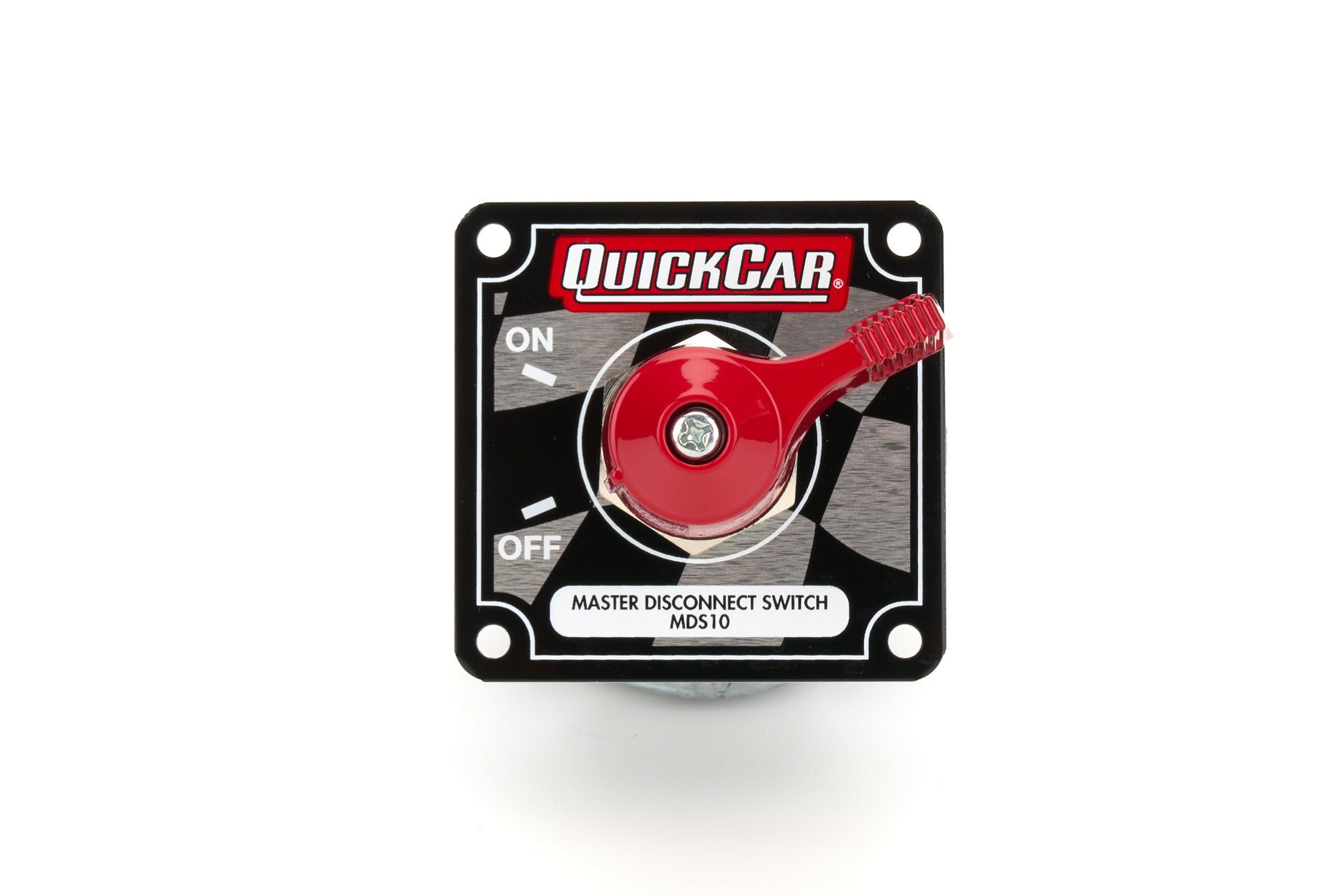 QUICKCAR RACING PRODUCTS Master Disconnect 250A 3 Post Flag Panel Ignitions and Electrical Charging Systems main image