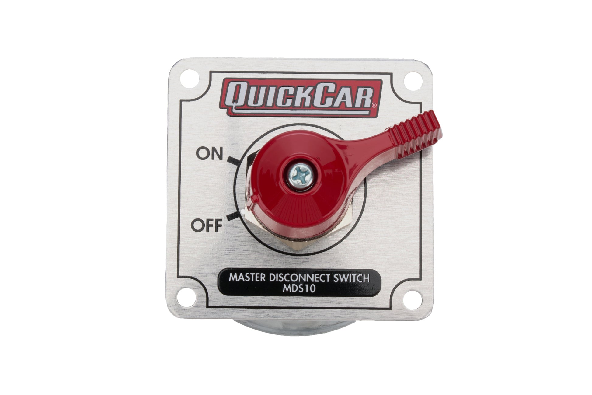 QUICKCAR RACING PRODUCTS Master Disconnect 250A 3 Post Silver Panel Ignitions and Electrical Charging Systems main image