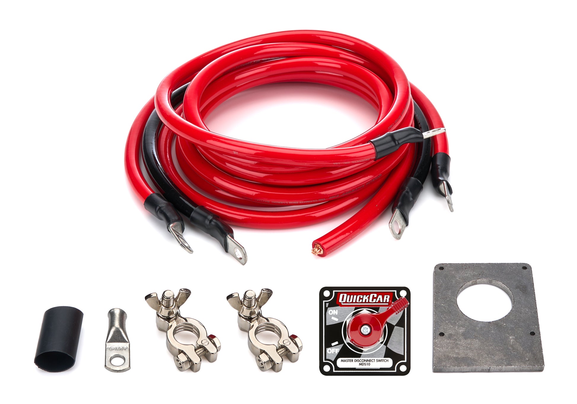 QUICKCAR RACING PRODUCTS Battery Cable Kit 2 Gauge Crown Vic Ignitions and Electrical Charging Systems main image