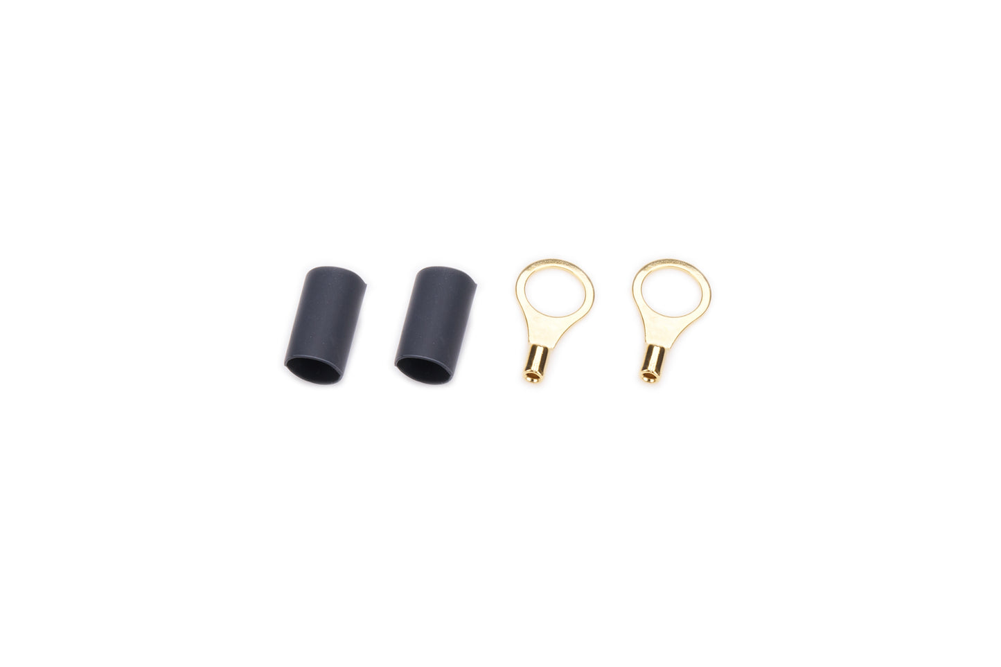 Quickcar Racing Products Ring Terminal 5/16in 18- 22 Ga w/Heat Shrink Pair Wiring Components Wiring Connectors and Terminals main image