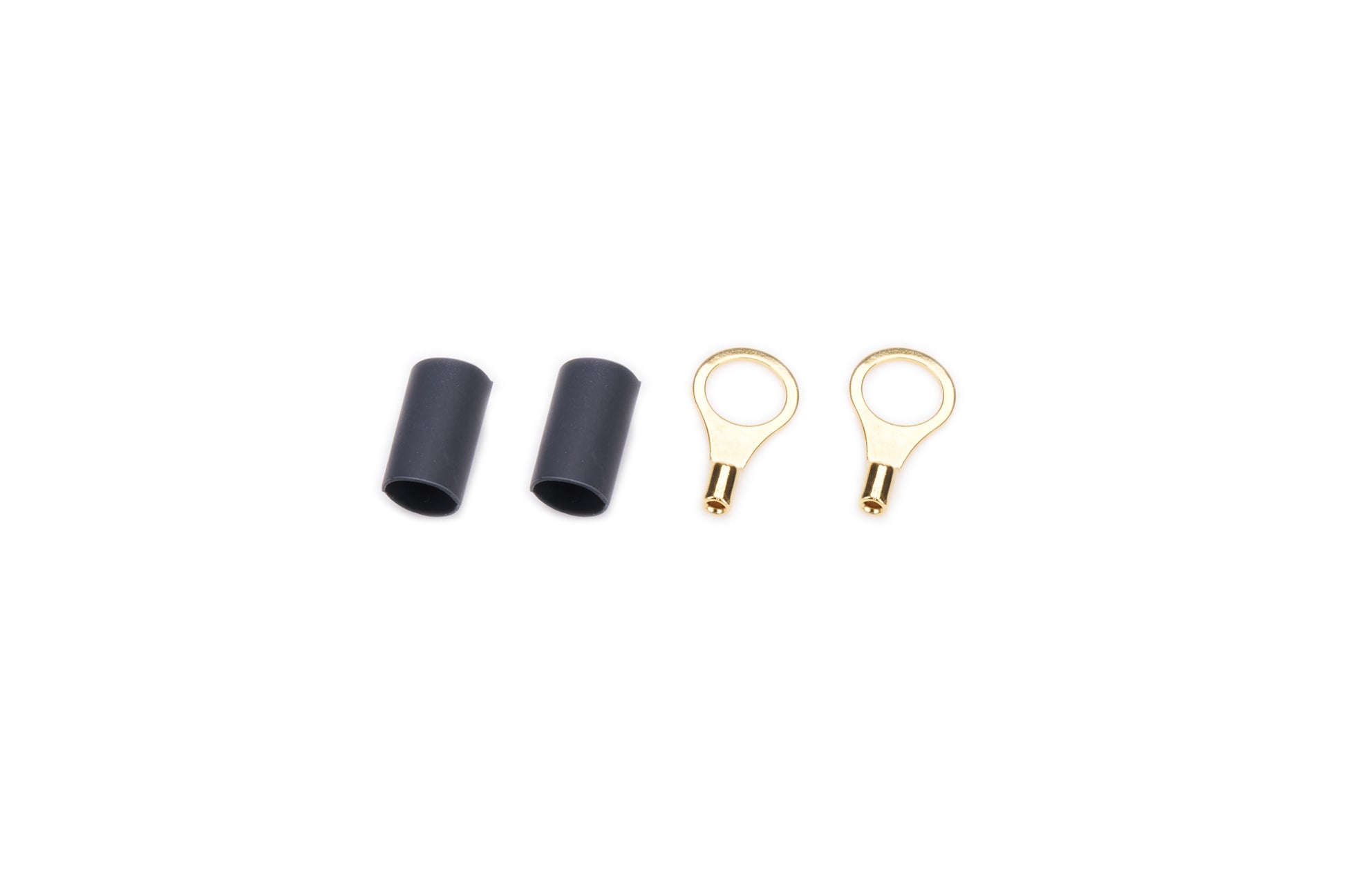 Quickcar Racing Products Ring Terminal 5/16in 18- 22 Ga w/Heat Shrink Pair Wiring Components Wiring Connectors and Terminals main image