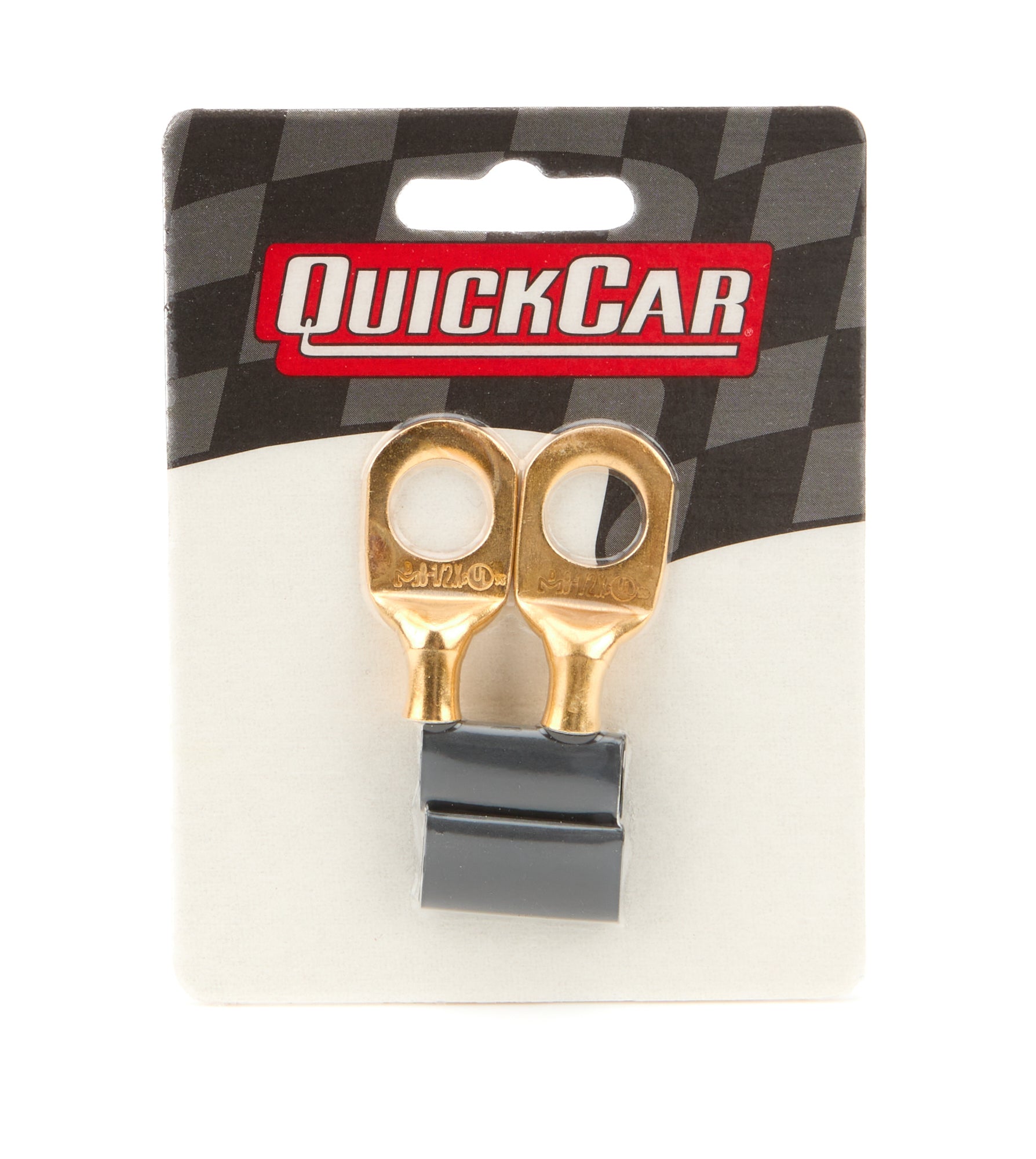 Quickcar Racing Products Power Rings 8 AWG 1/2 in Pair Wiring Components Wiring Connectors and Terminals main image