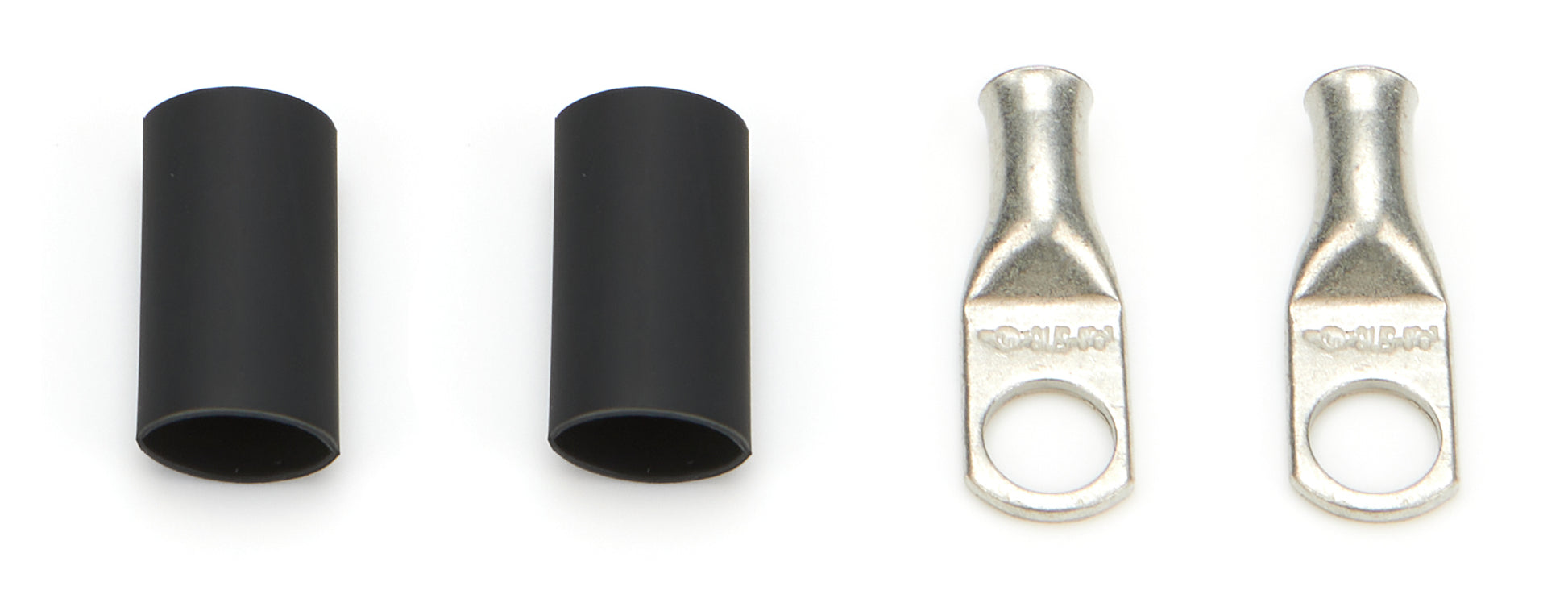 QUICKCAR RACING PRODUCTS Ring Terminal 1/2in 8 Ga w/Heat Shrink Pair Ignitions and Electrical Wiring Components main image